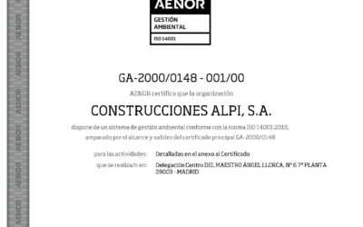 CERTIFICADO DEL SISTEMA DE GESTIÓN AMBIENTAL
